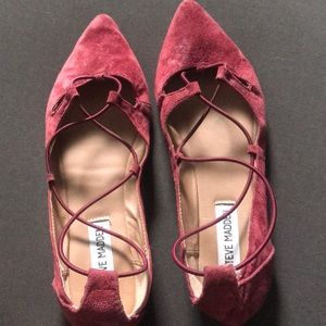Maroon flats